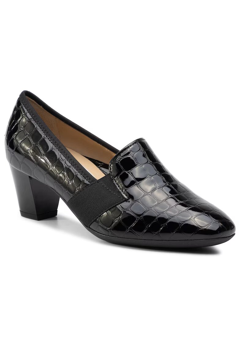 ARA Pantofi dama - cu toc - piele ecologica - negru