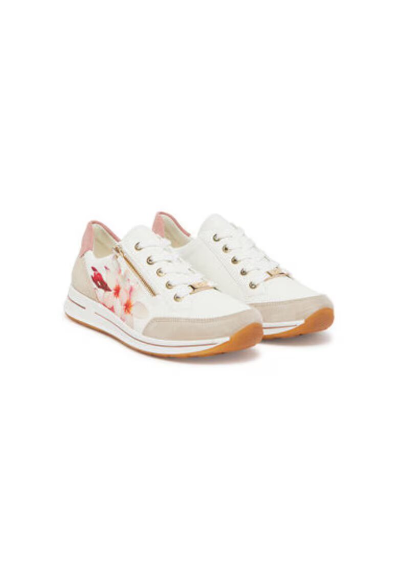 ARA Pantofi sport dama - 12-24801-74 - Piele ecologica - Alb