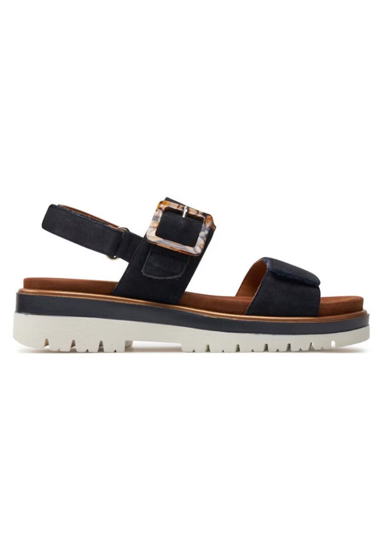 ARA Sandale dama 303784515 - Piele intoarsa - Albastru