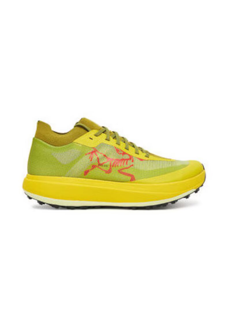 Arc Teryx Pantofi sport barbati - alergare - galben - textil