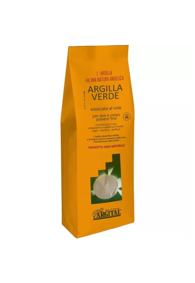 Argital Argila verde pentru uz extern pulbere fina - 1 kg