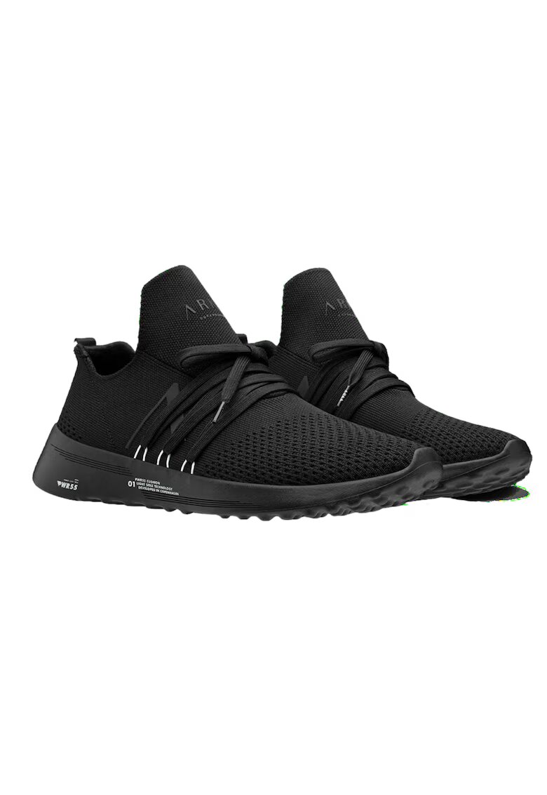 Arkk Copenhagen Pantofi dama Raven FG 2.0 negru textil negru - Negru