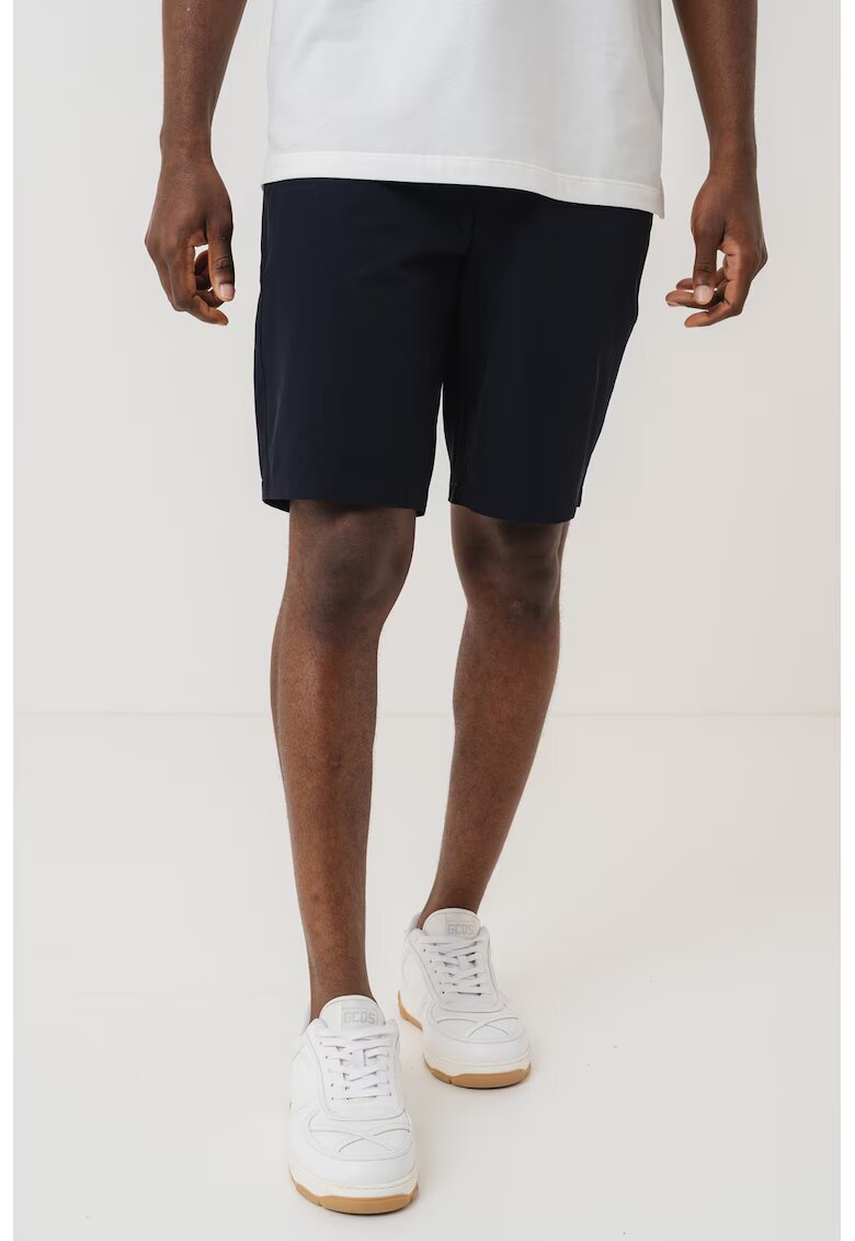 Armani Exchange Bermude chino cu talie medie - Negru