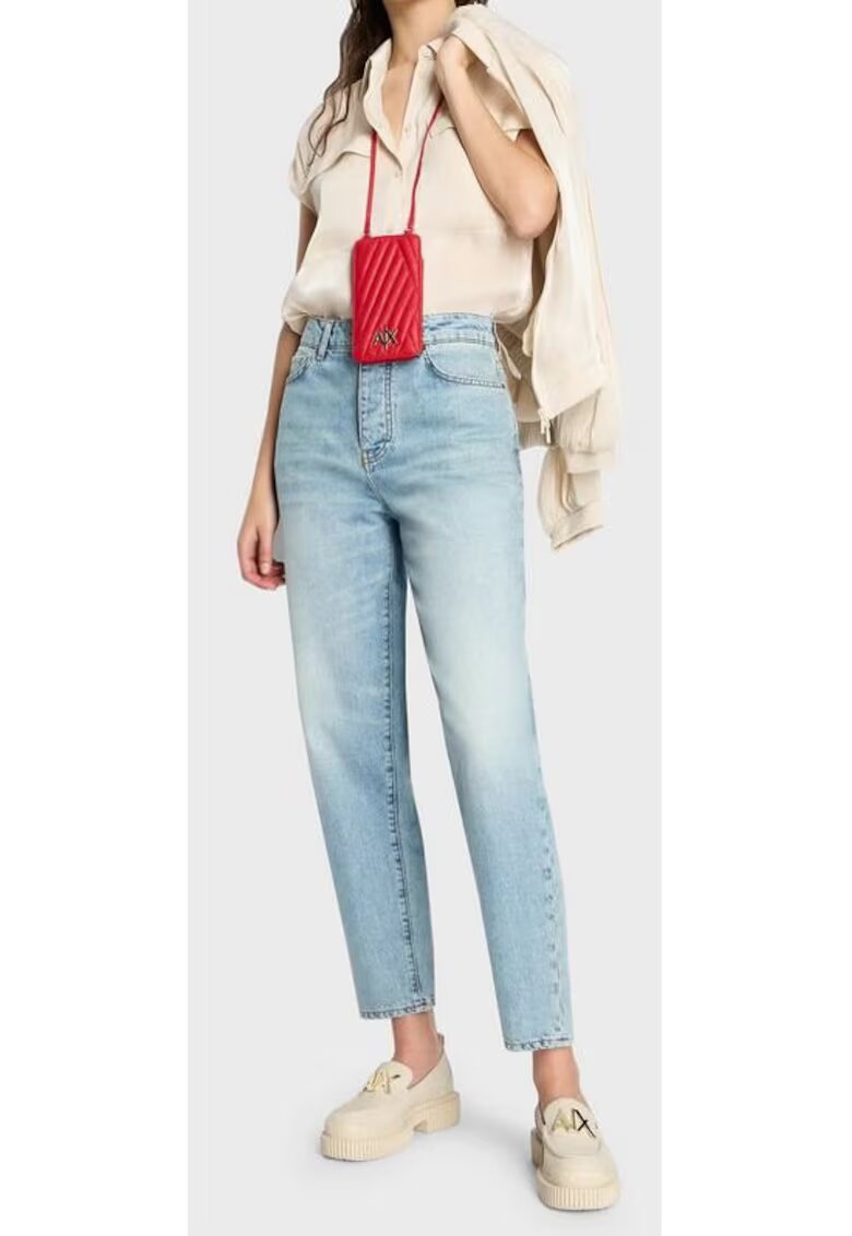 Armani Exchange Blugi pentru dama - 3DYJ51 Y27CZ - bumbac - albastru