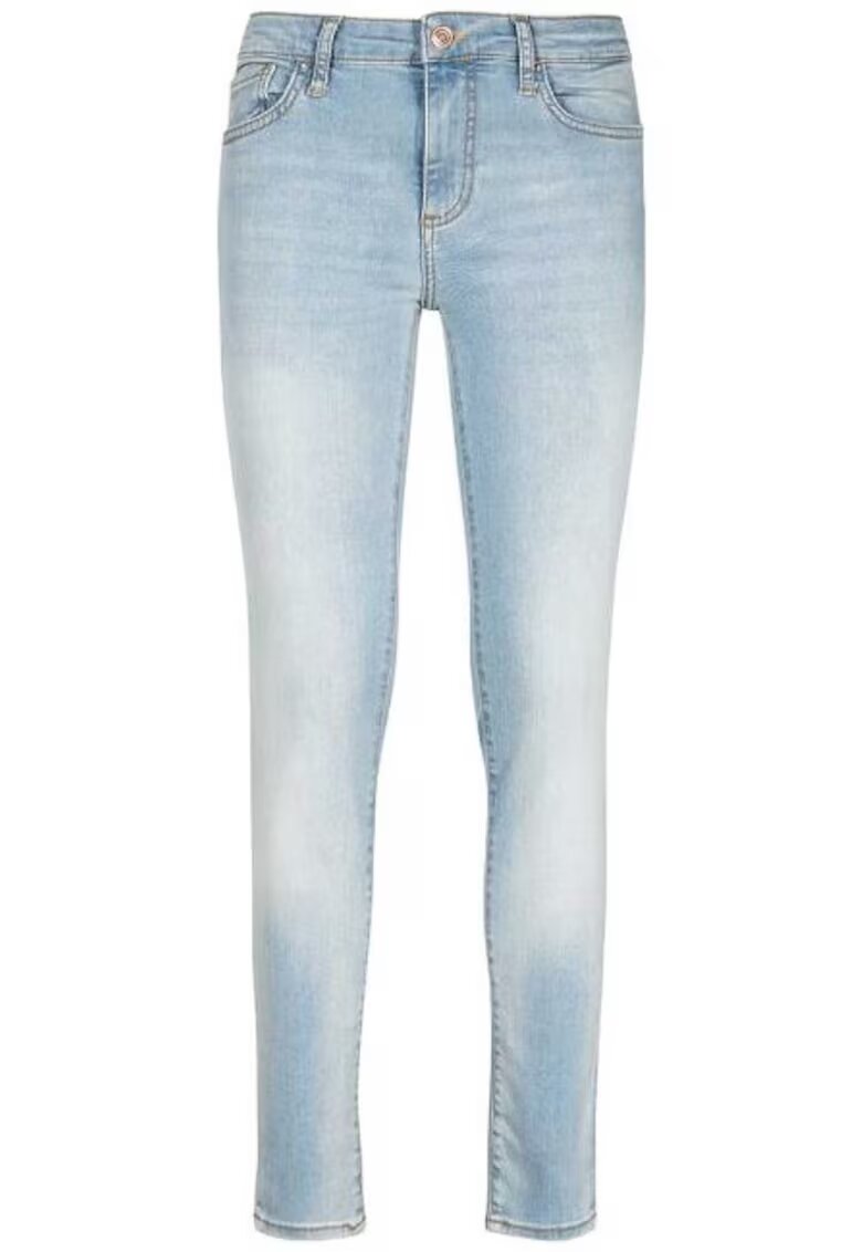 Armani Exchange Blugi skinny decolorati