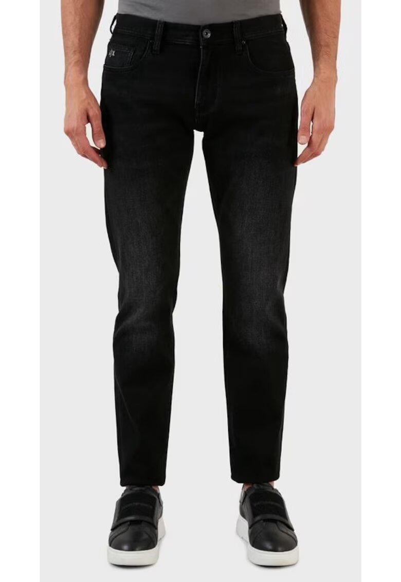 Armani Exchange Blugi slim fit crop -