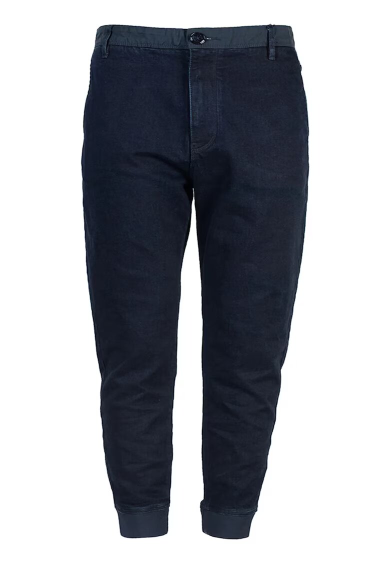 Armani Exchange Blugi slim fit cu talie medie -