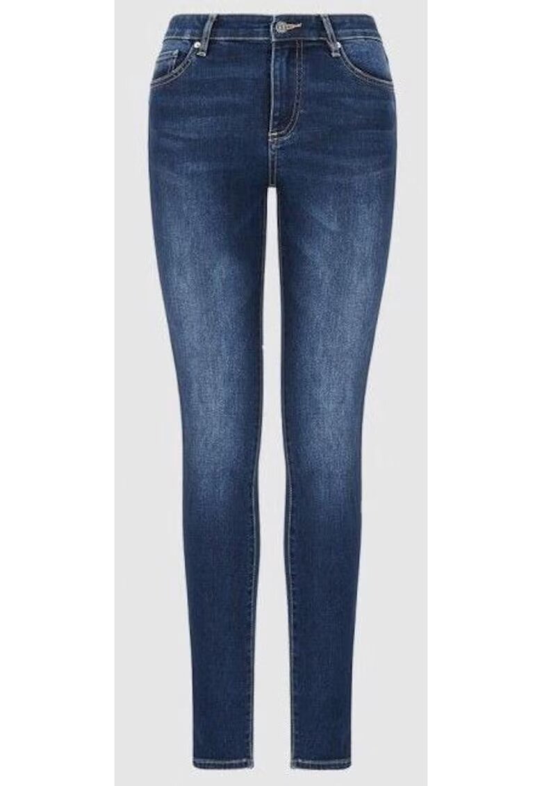 Armani Exchange Blugi super skinny cu push-up