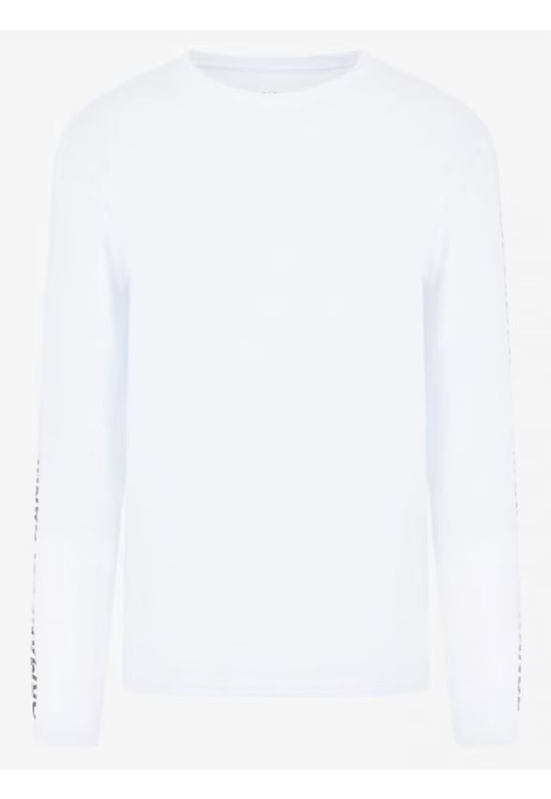 Armani Exchange Bluza uni cu decolteu la baza gatului -