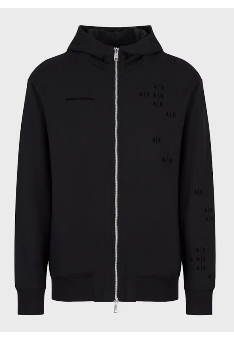Armani Exchange Bumbac - Negru - Negru
