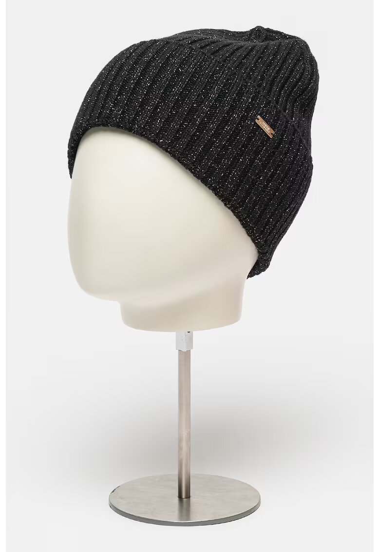Armani Exchange Caciula din amestec de lana si casmir - Negru