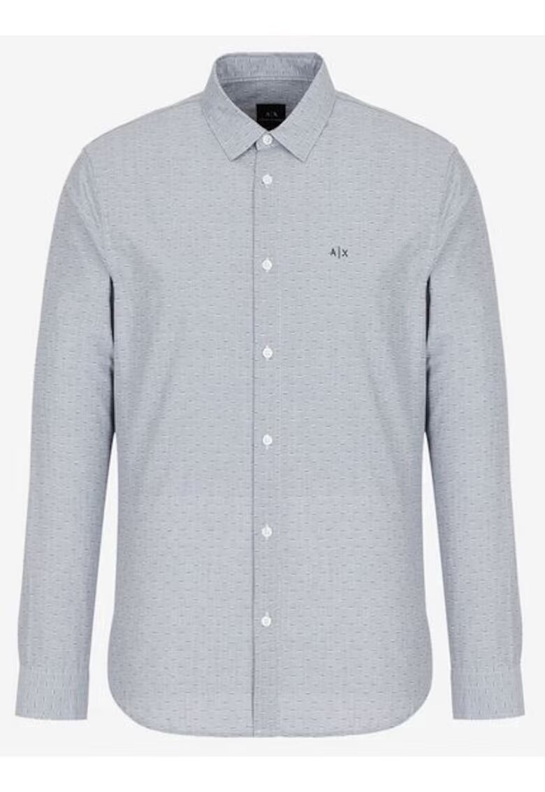 Armani Exchange Camasa pentru barbati - Gri deschis