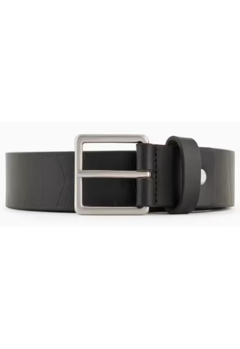 Armani Exchange Curea din piele naturala si catarama metalica -