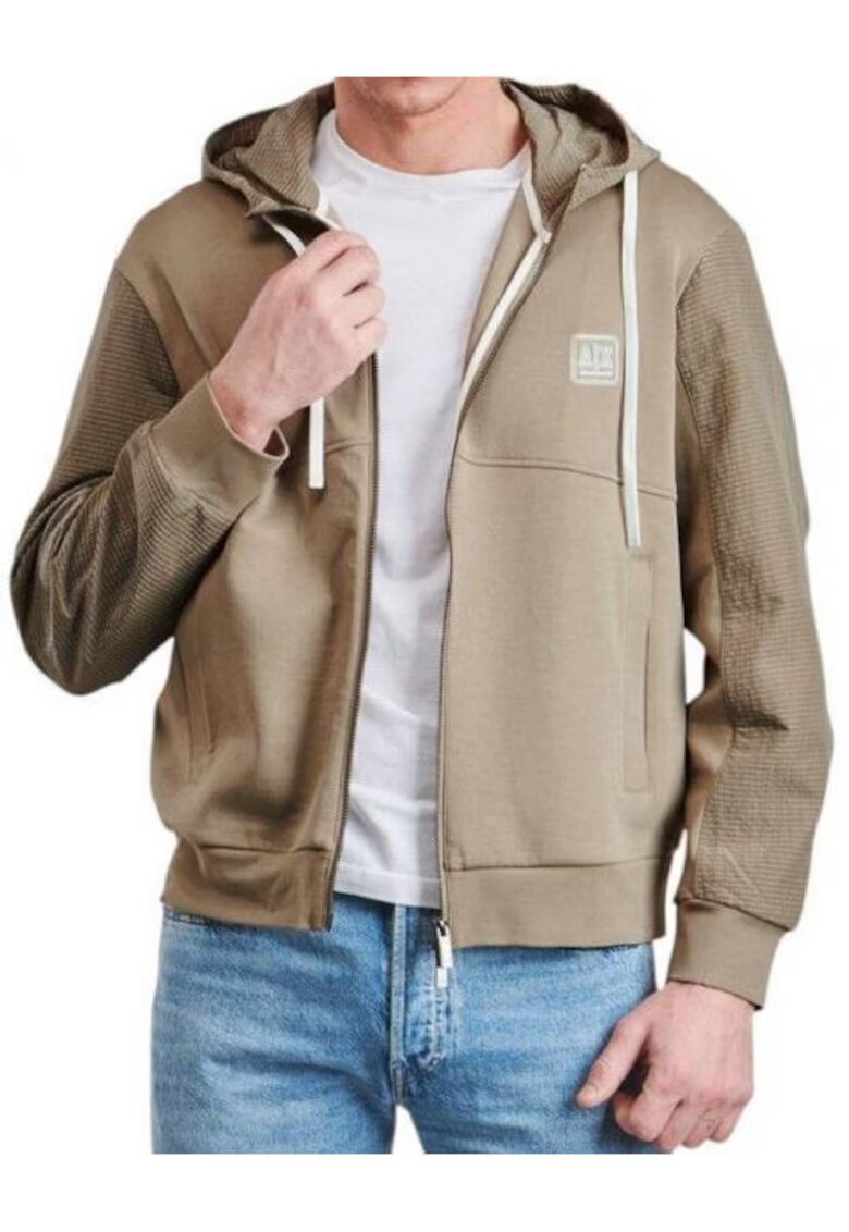 Armani Exchange Hanorac cu fermoar