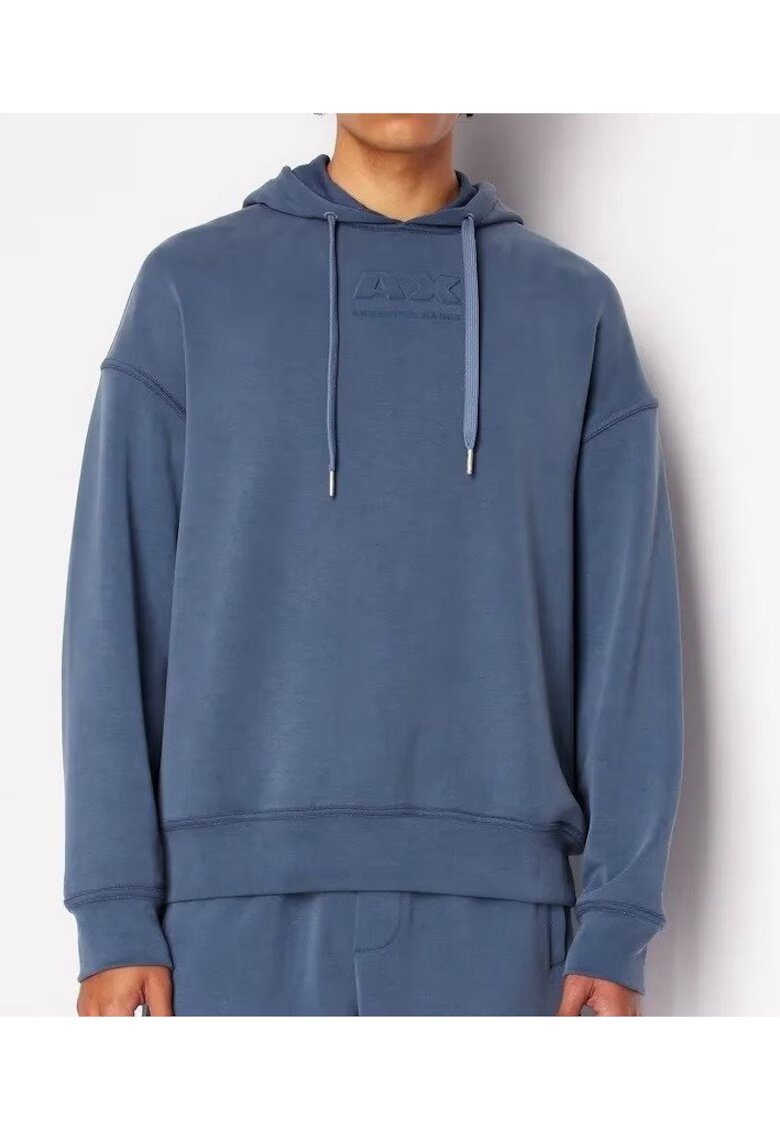 Armani Exchange Hanorac cu maneci cazute