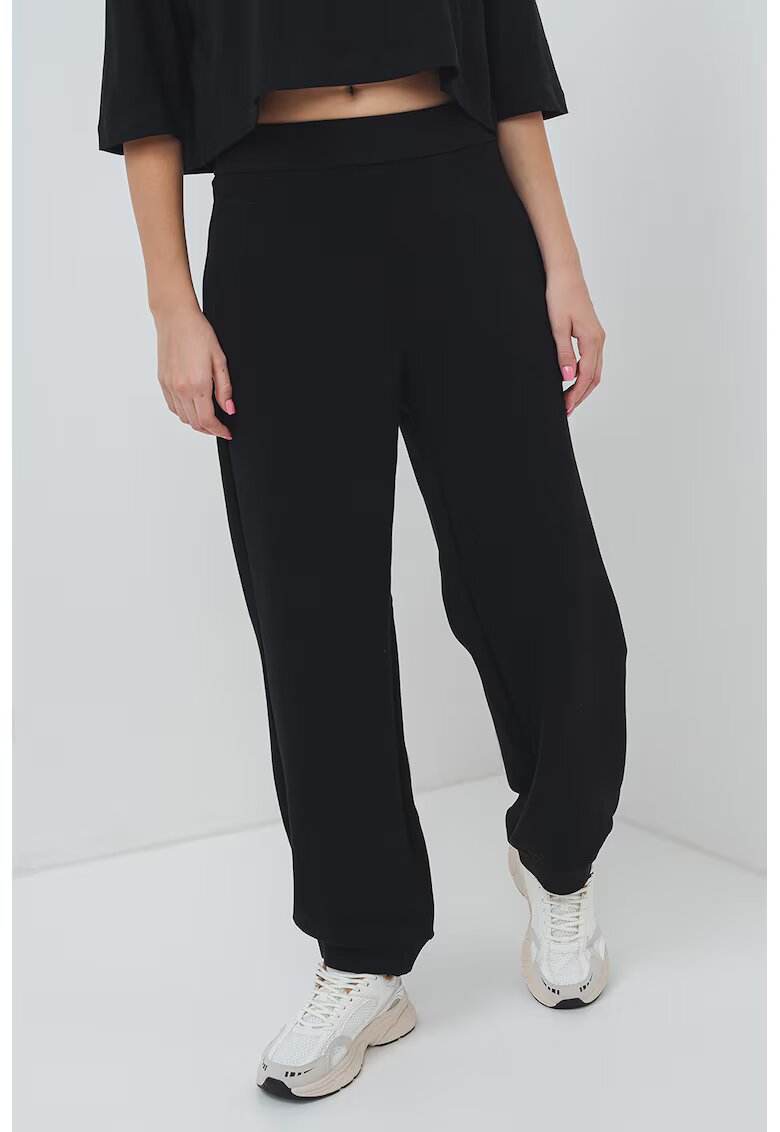 Armani Exchange Pantaloni de trening cu buzunare laterale - Negru