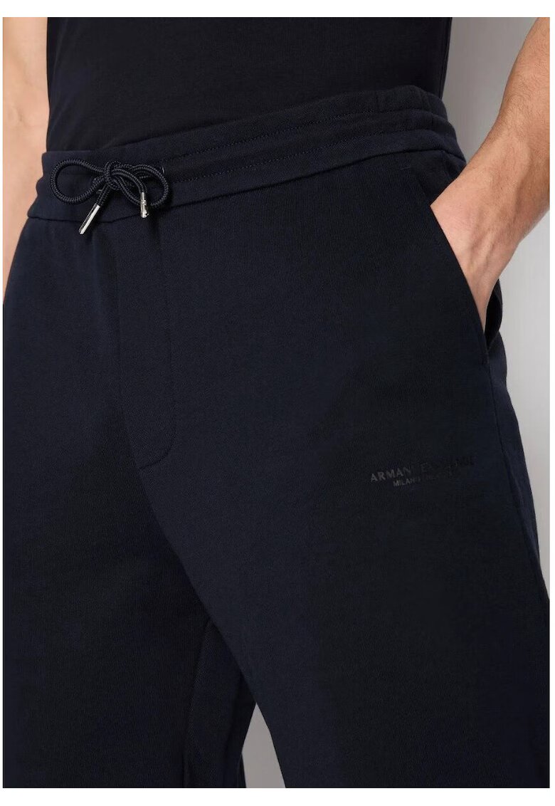 Armani Exchange Pantaloni de trening cu logo discret