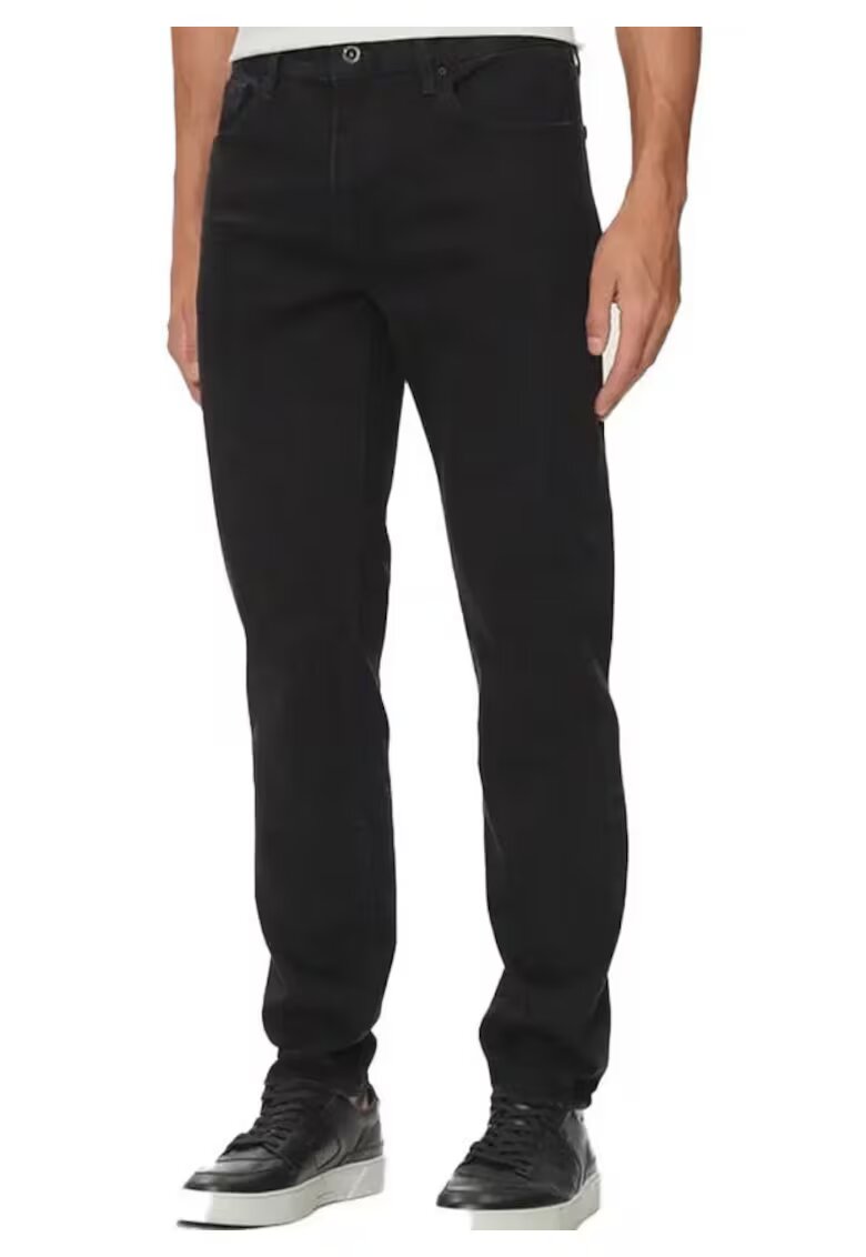 Armani Exchange Pantaloni skinny cu talie medie -