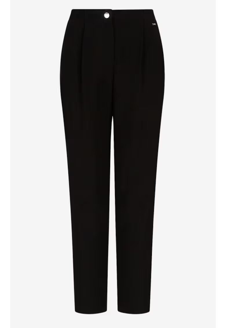 Armani Exchange Pantaloni slim fit cu talie inalta