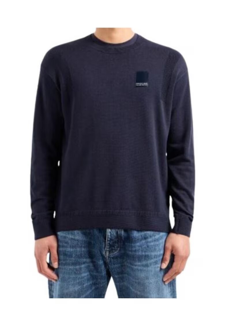 Armani Exchange Pulover uni din bumbac -