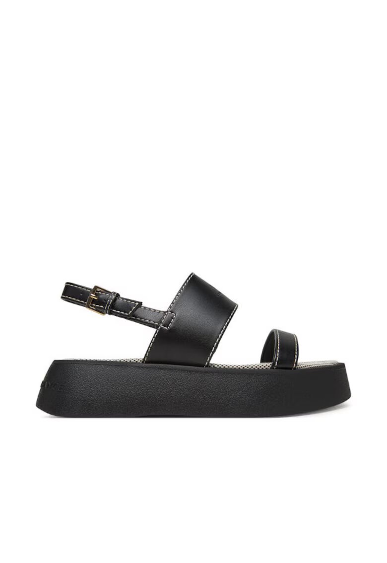Armani Exchange Sandale dama - piele ecologica - negru -