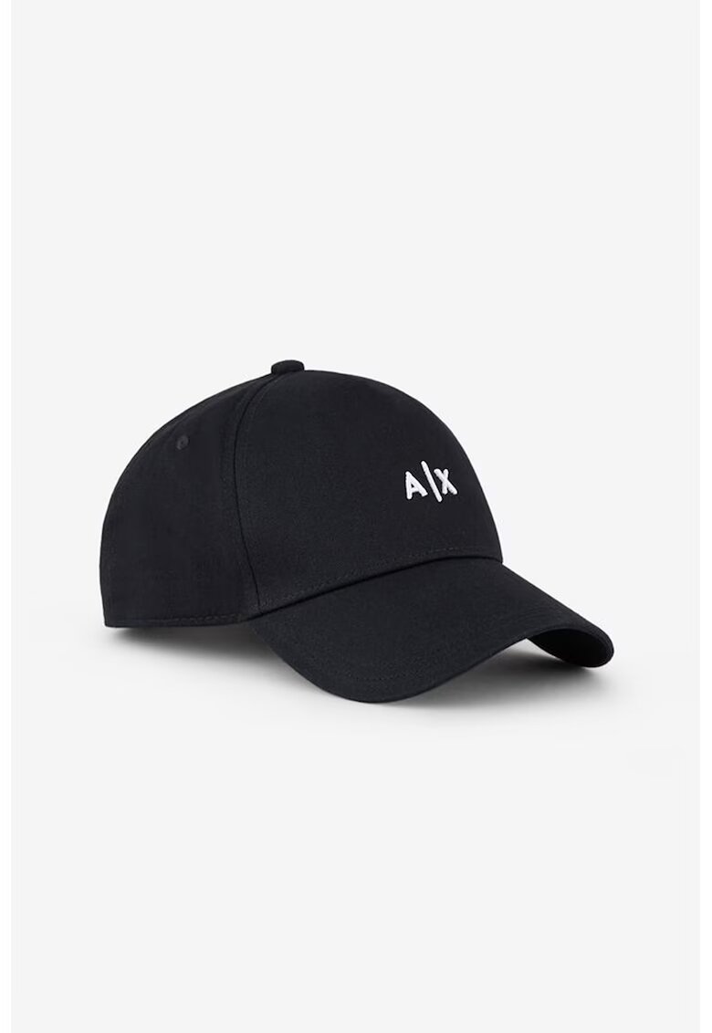 Armani Exchange Sapca cu logo brodat - Negru