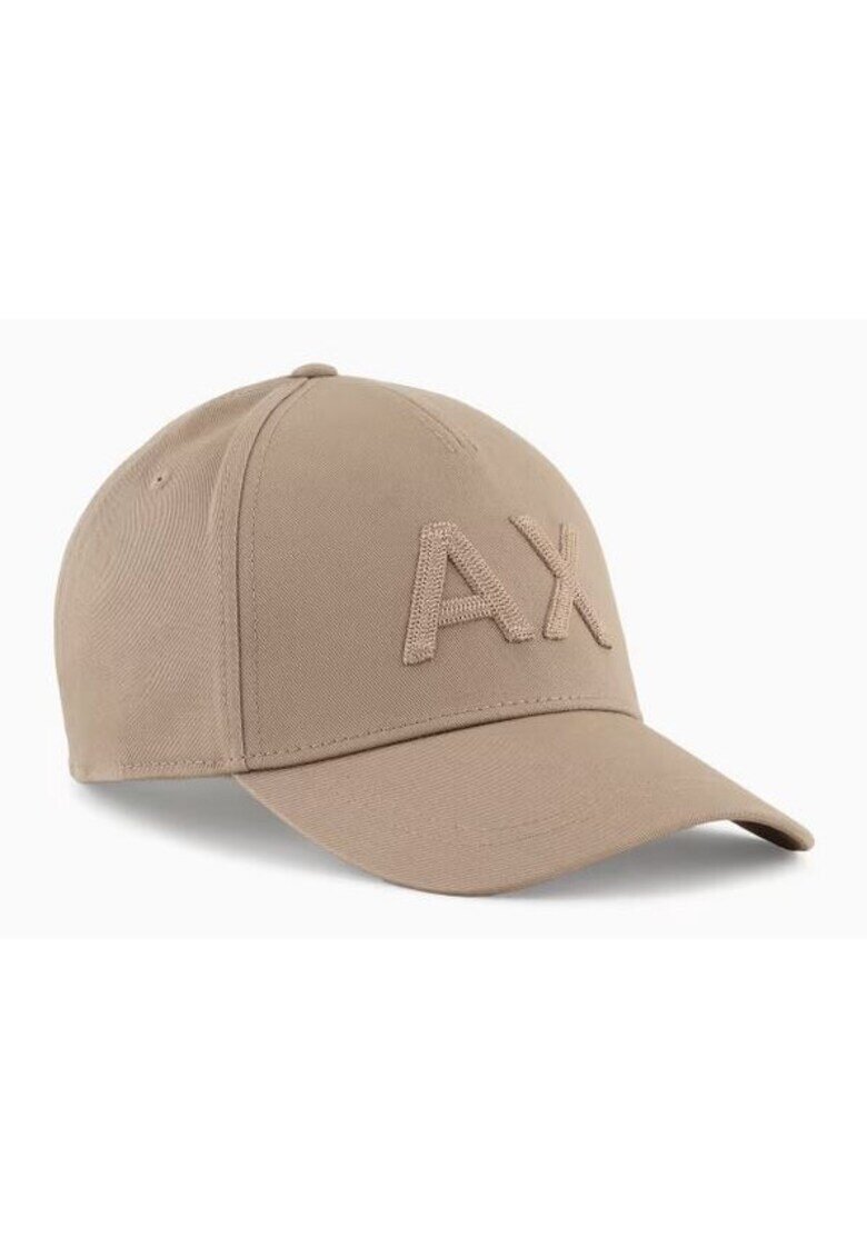 Armani Exchange Sapca unisex cu logo in relief - bej - Bej