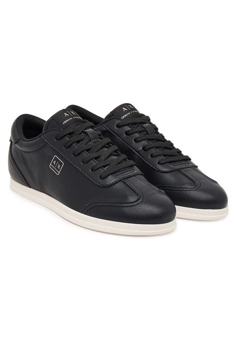 Armani Exchange Tenisi dama XW001668 - negru - piele ecologica