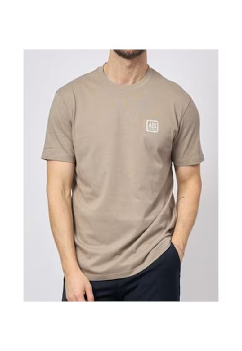 Armani Exchange Tricou din bumbac cu lol -