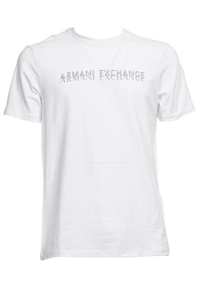 Armani Exchange Tricou regular fit din amestec de bumbac -