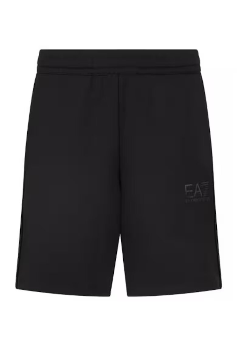 Armani Pantaloni scurti bermuda - negri - bumbac-elastan