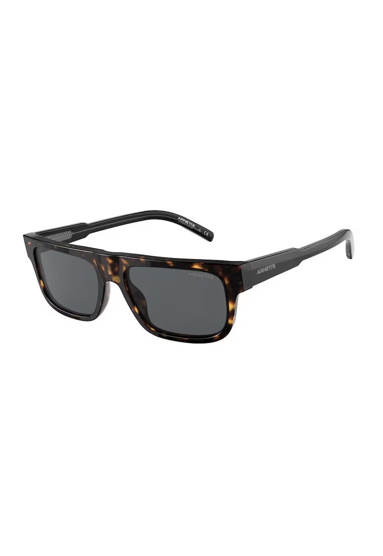 arnette Ochelari de soare cu logo - Maro inchis/Negru/Galben