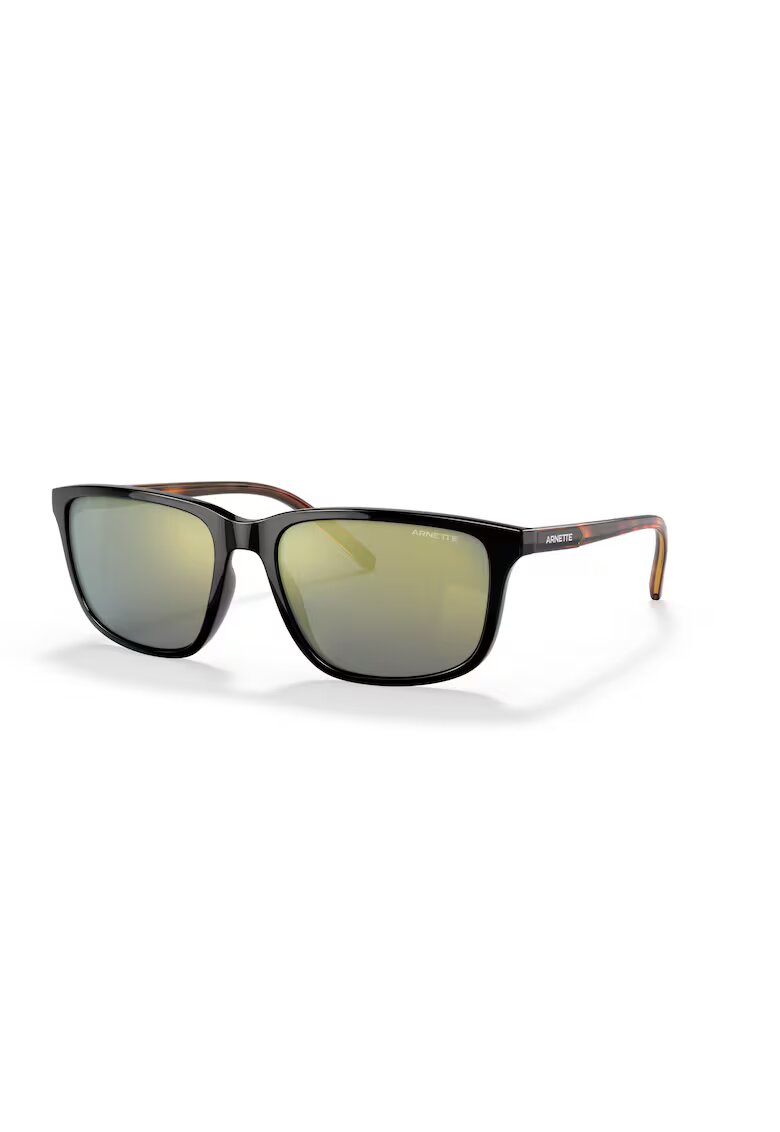 arnette Ochelari de soare dreptunghiulari - Negru/Maro