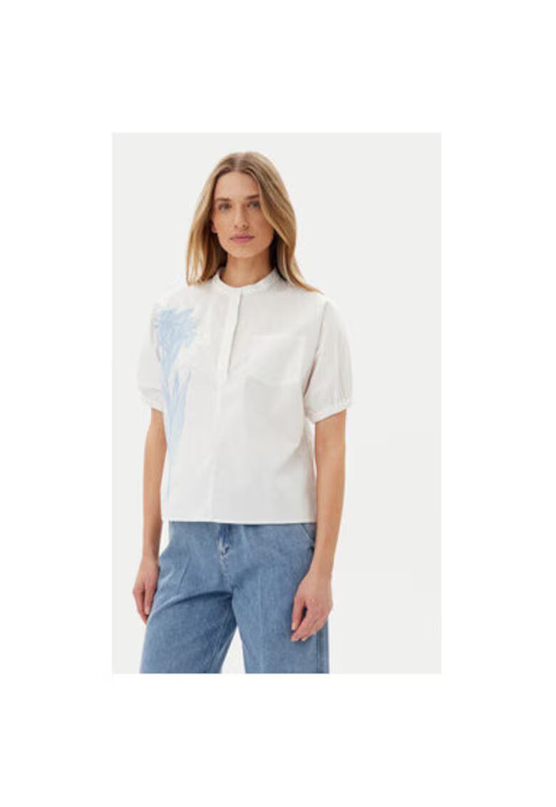 Artigli Bluza dama ACBL002227 - Bumbac - Alb - Alb