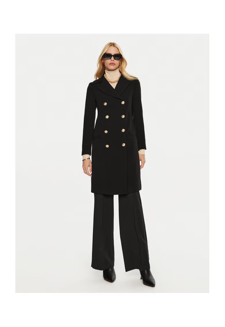Artigli Palton dama - 304776359 - Poliester/Viscoza - Negru - Negru