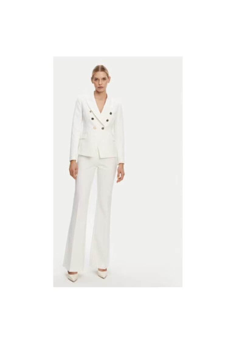 Artigli Pantaloni dama - 305291004 - Poliester - Alb - Alb