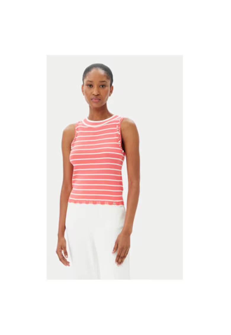 Artigli Top dama ACMA001916 - Viscoza/Nylon - Corai - Rosu deschis