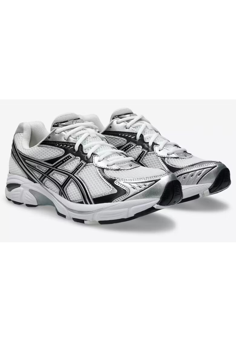 Asics Pantofi sport unisex cu detalii metalizate GT-2160 - Alb/Negru/Argintiu