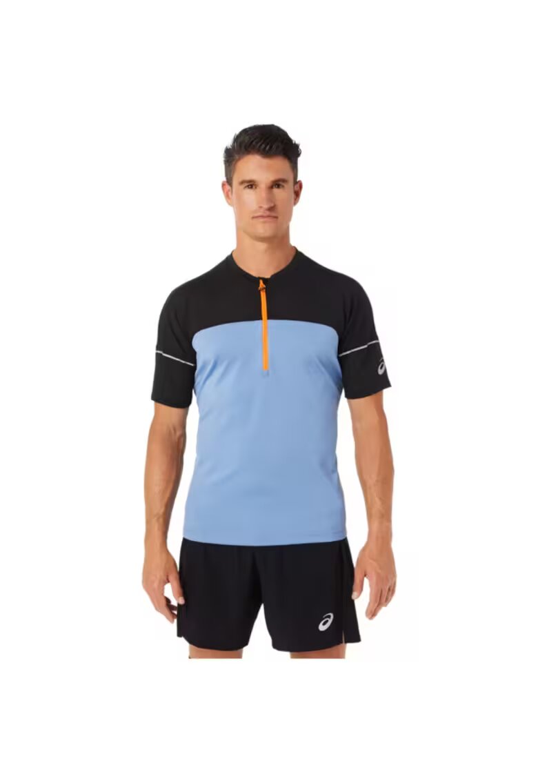 Asics Tricou barbati - Poliester - Albastru