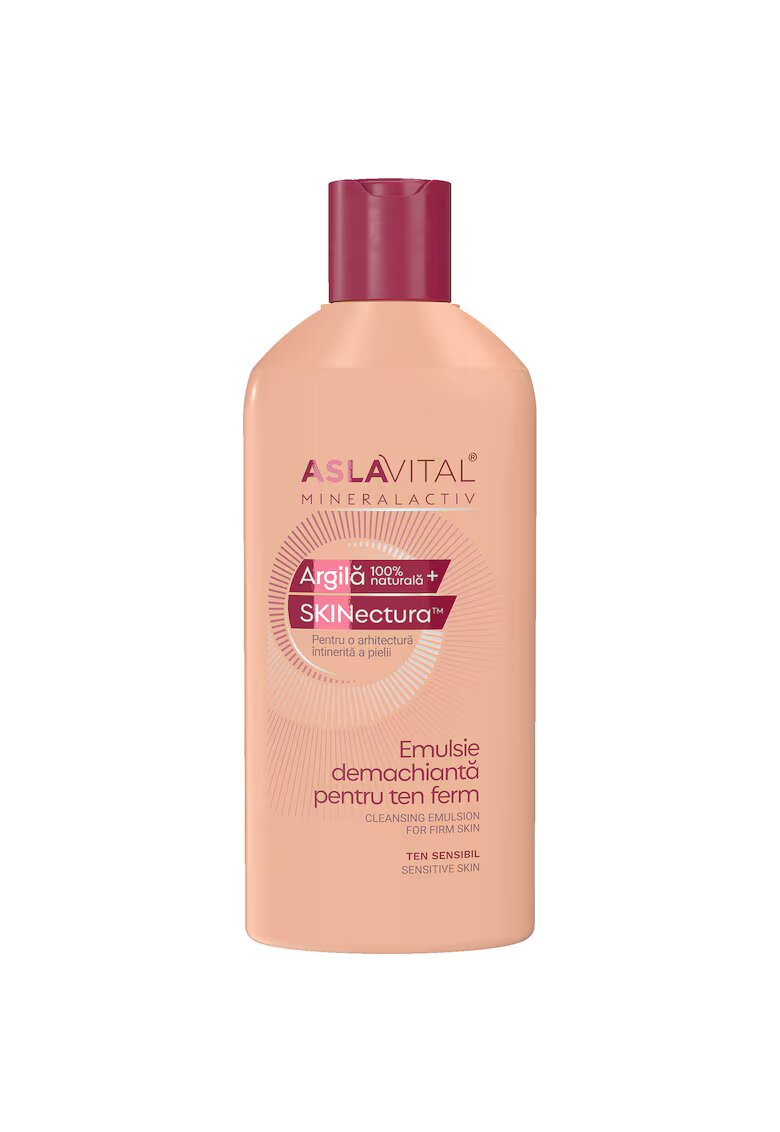 ASLAVital Emulsie demachianta pentru ten ferm cu argila naturala Mineralactiv - 200 ml - Matur