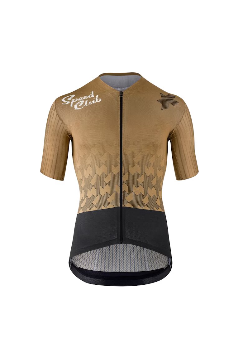 Assos Tricou ciclism barbati Equipe RS S11 Speed Club - Negru/Maro