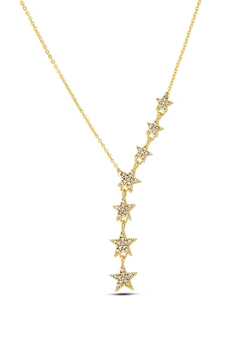 Atelier Miu Colier cu zirconia - Auriu