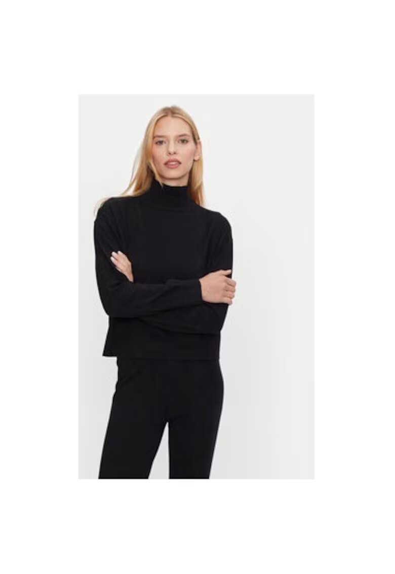 Athlecia Bluza dama - 304092916 - Viscoza/Poliester - Negru - Negru