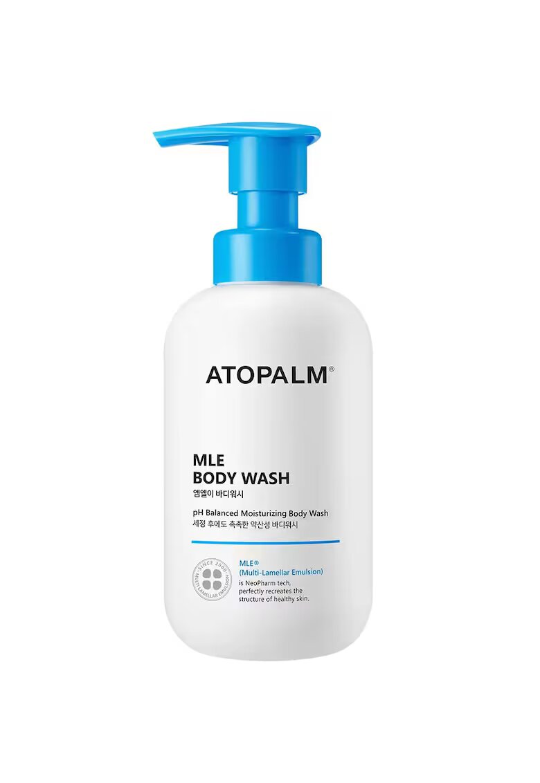 Atopalm Gel de dus delicat pentru piele sensibila potrivit si pentru copii - MLE Body Wash - 300 ml