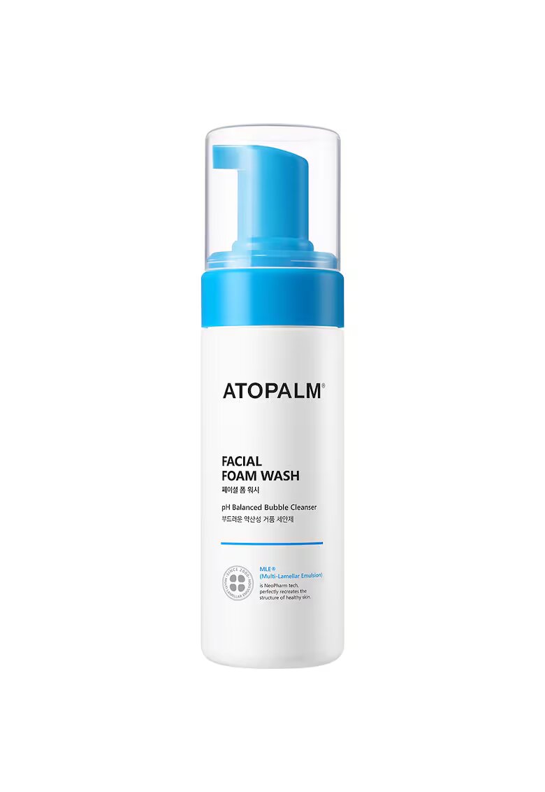 Atopalm Spuma de curatare delicata pentru piele sensibila potrivita si pentru copii - 150 ml