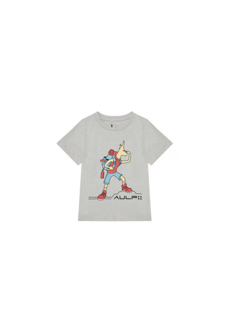 Aulp Tricou - 60% bumbac - 40% poliester reciclat - gri - 6