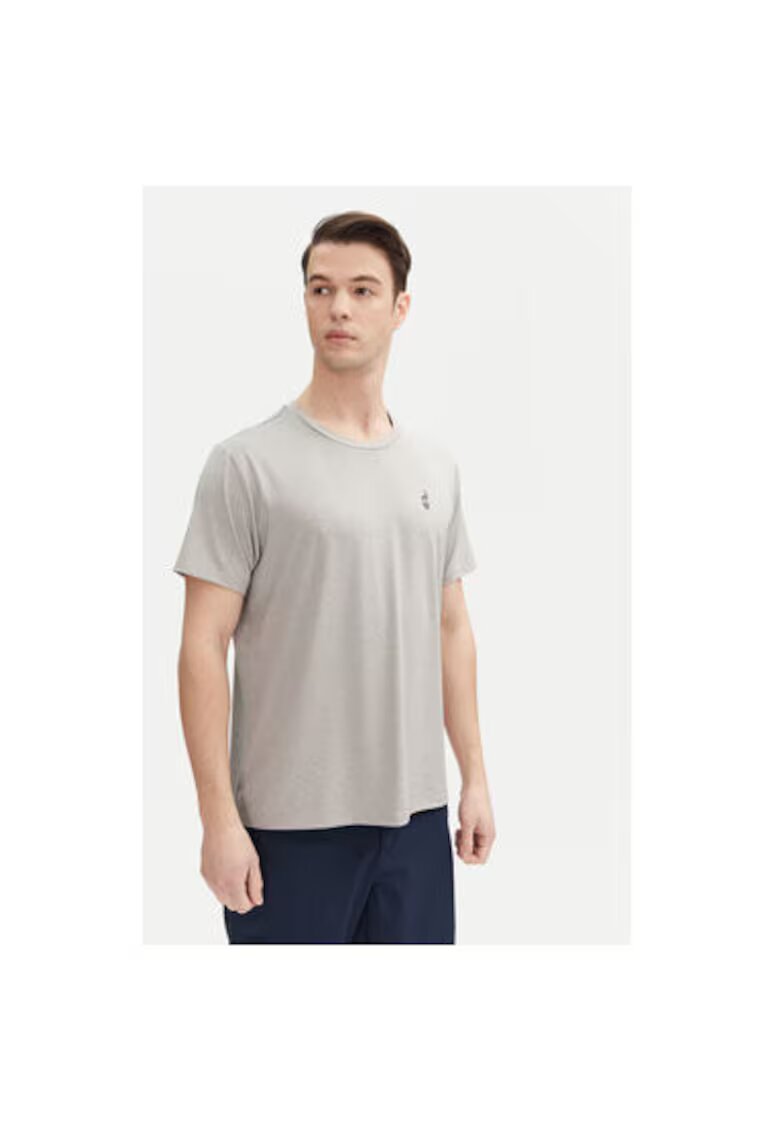 Aulp Tricou barbati TOMMY M - Poliester - Gri - Gri