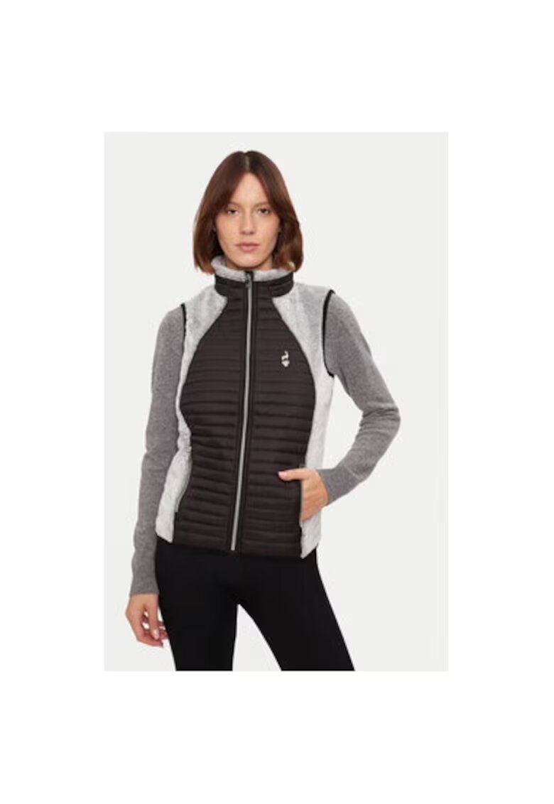 Aulp Vesta dama - 304554827 - Poliester/Nylon - Negru - Negru