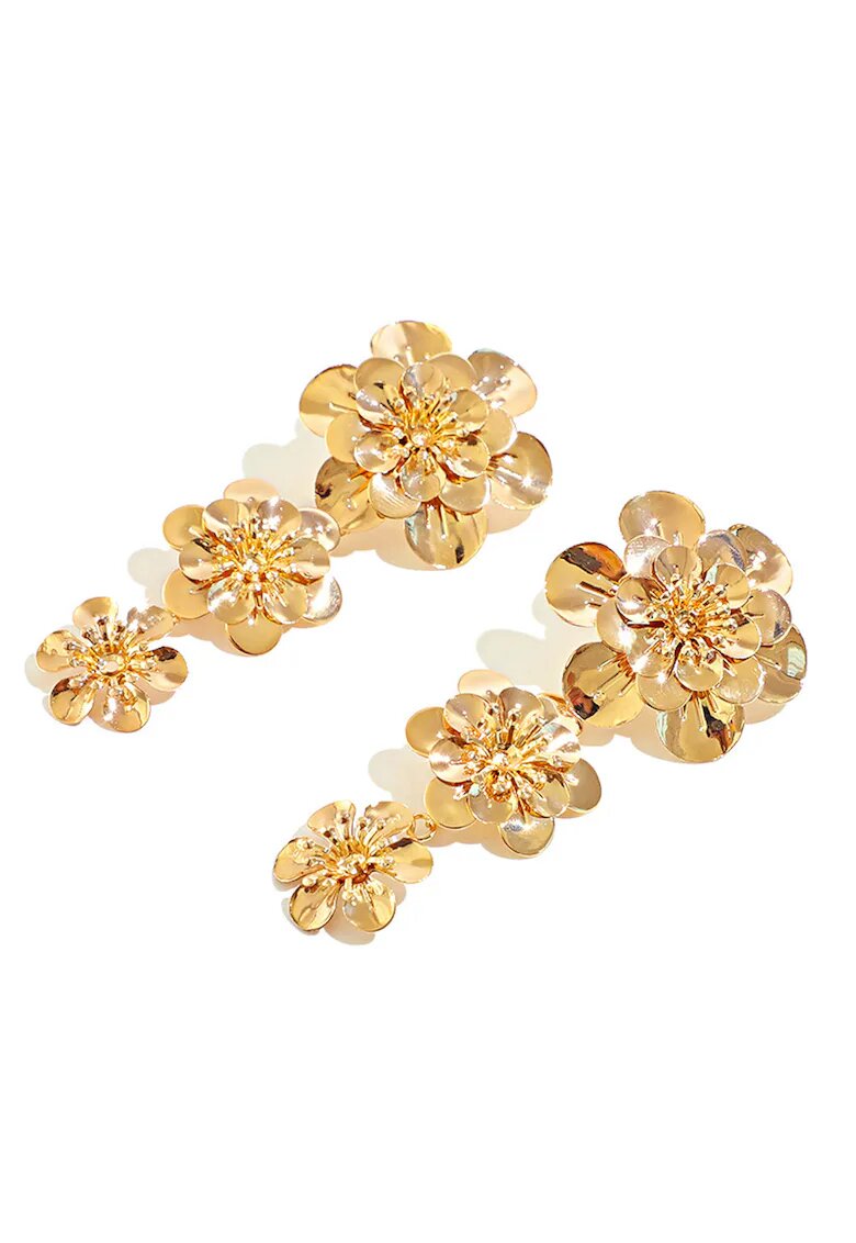 AVANT-GARDE PARIS Cercei drop de aur de 18K filat - Auriu rose