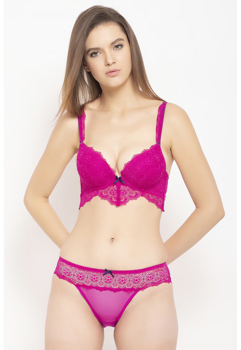 AVANT-GARDE PARIS Sutien cu burete - Fucsia